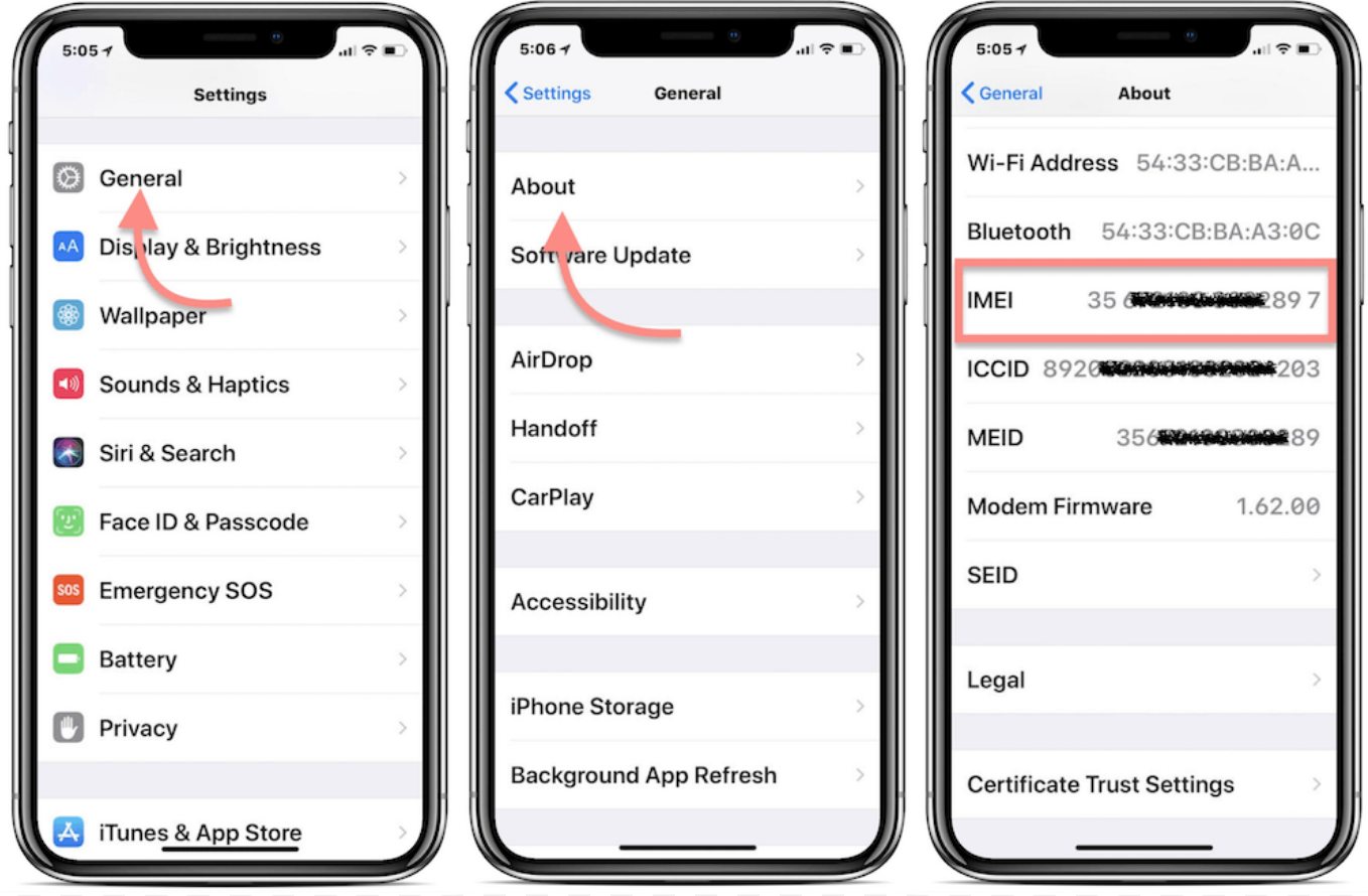 How To Check IMEI Number On IPhone And Android Devices, 57% OFF