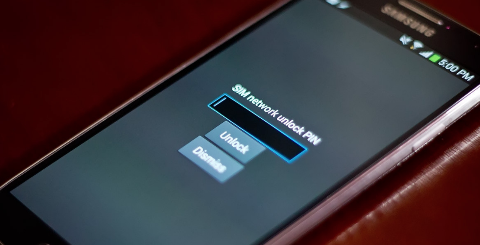 Samsung S4 Sim Network Unlock Pin