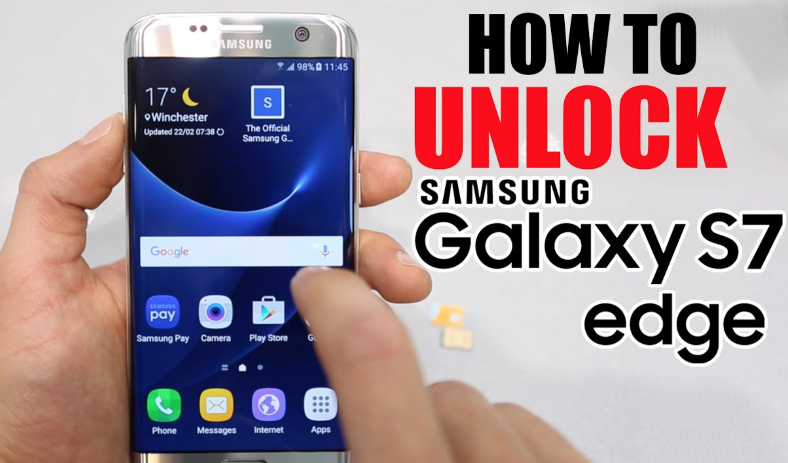 Unlock Samsung Galaxy S7 Edge